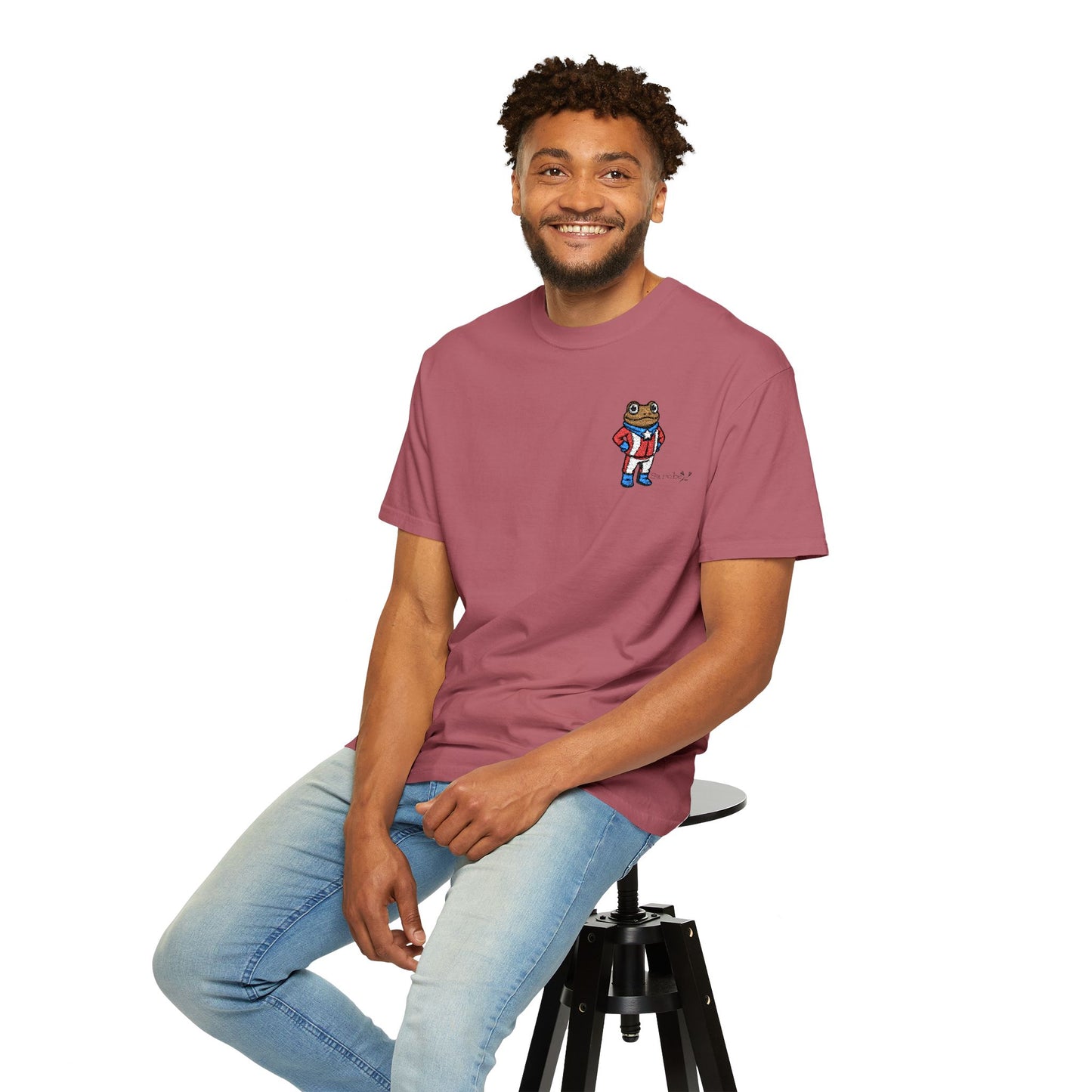 Puerto Rican Concho Embroidered Shirt . Boricua Pride T-Shirt . Concho Inspired Island Graphic Tee . Unisex Streetwear Top