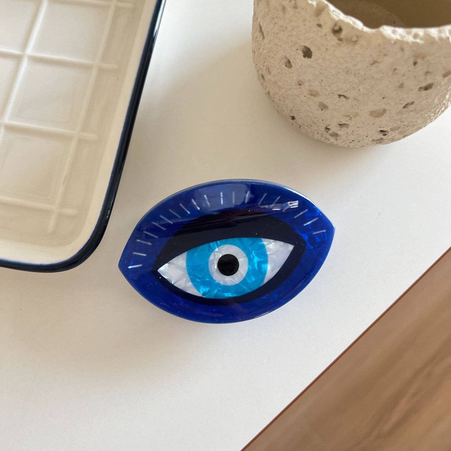 Evil Eye Hair Claw