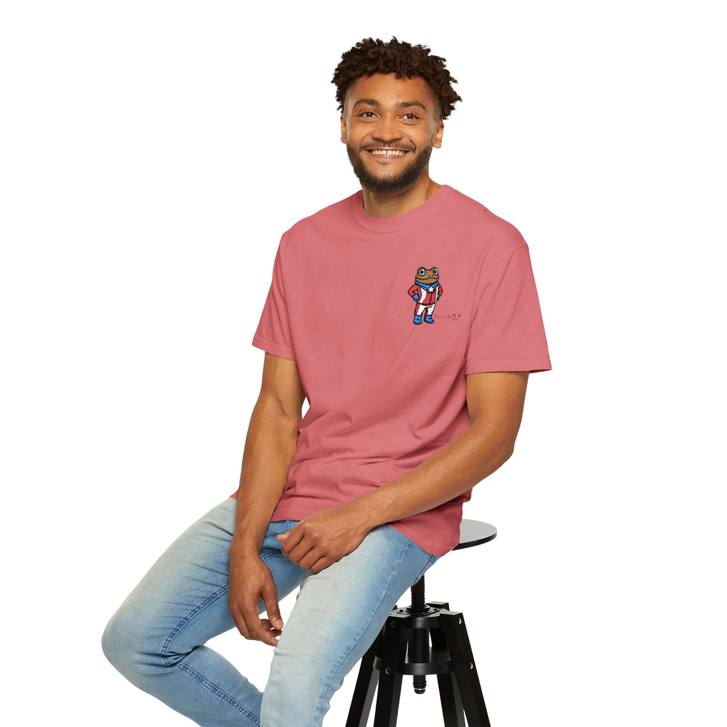 Puerto Rican Concho Embroidered Shirt . Boricua Pride T-Shirt . Concho Inspired Island Graphic Tee . Unisex Streetwear Top