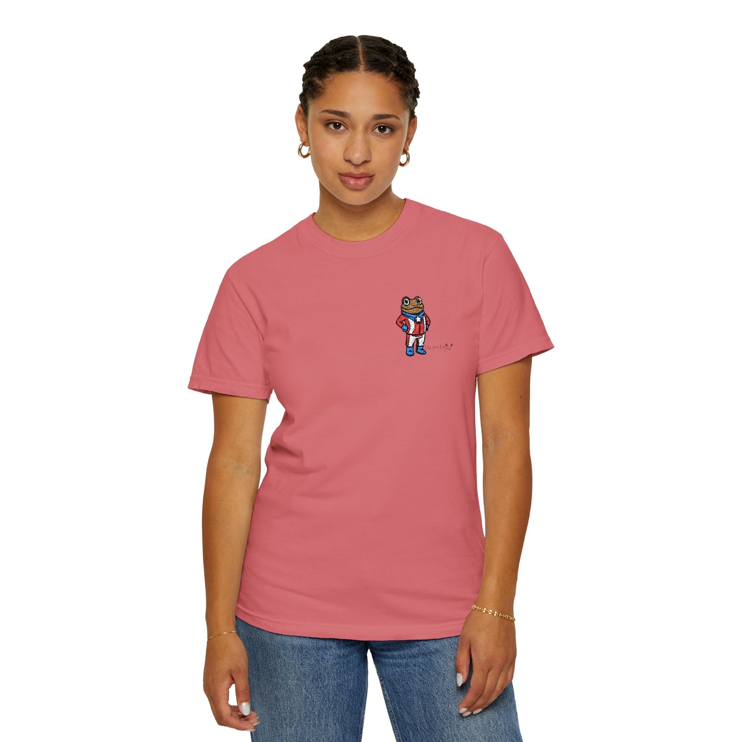 Puerto Rican Concho Embroidered Shirt . Boricua Pride T-Shirt . Concho Inspired Island Graphic Tee . Unisex Streetwear Top