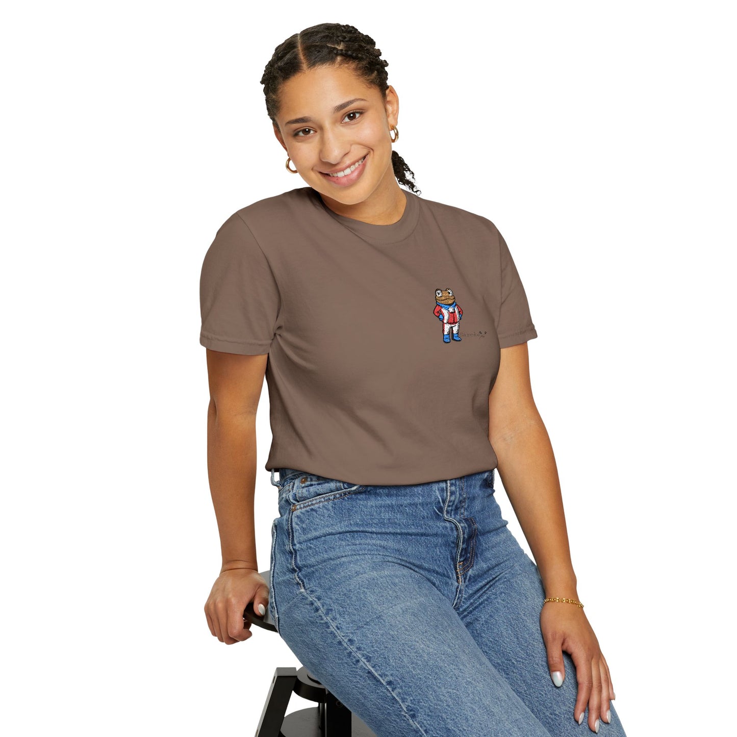 Puerto Rican Concho Embroidered Shirt . Boricua Pride T-Shirt . Concho Inspired Island Graphic Tee . Unisex Streetwear Top