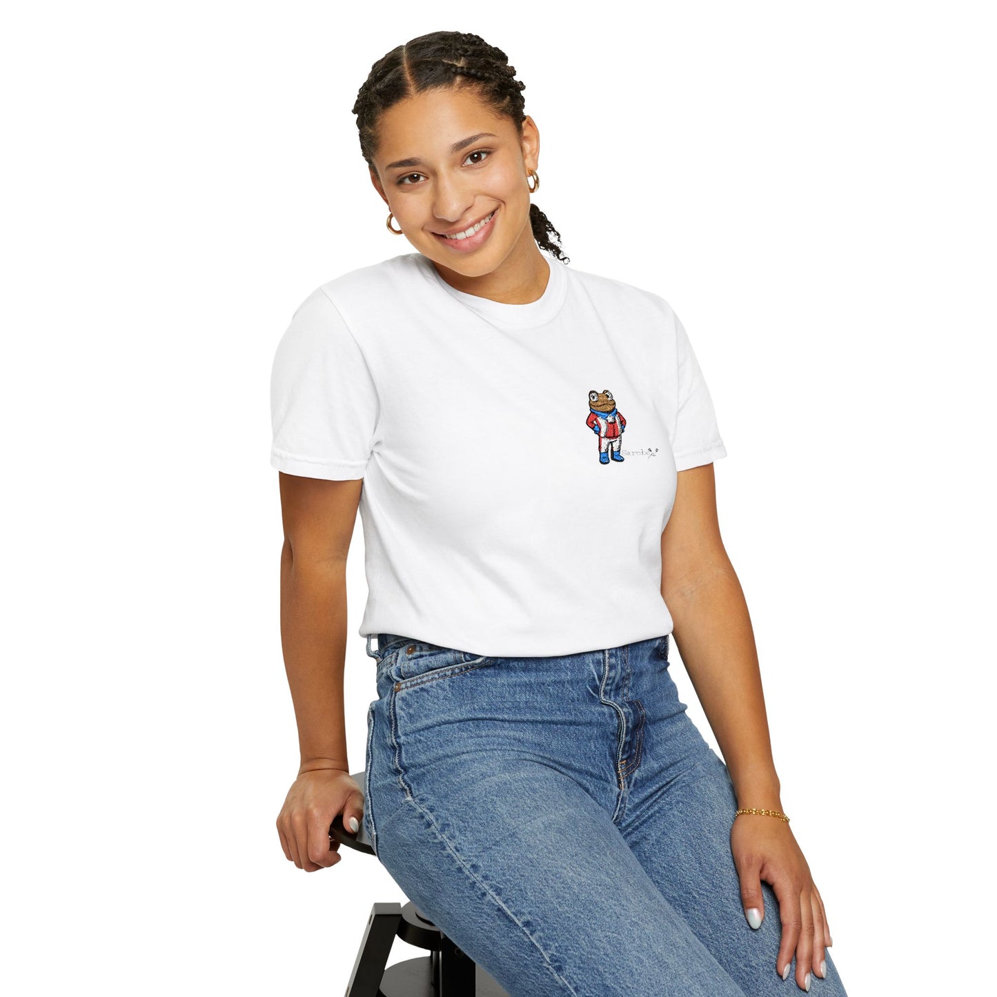 Puerto Rican Concho Embroidered Shirt . Boricua Pride T-Shirt . Concho Inspired Island Graphic Tee . Unisex Streetwear Top