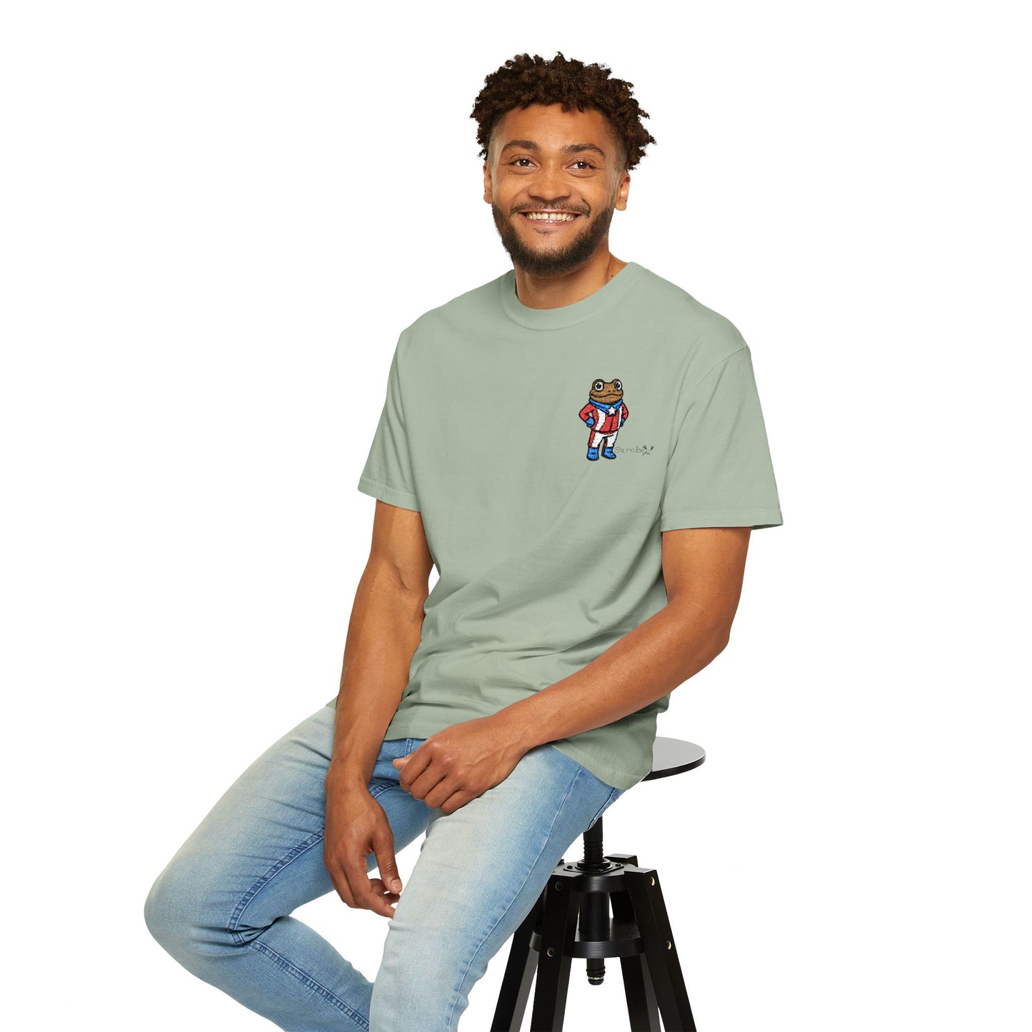 Puerto Rican Concho Embroidered Shirt . Boricua Pride T-Shirt . Concho Inspired Island Graphic Tee . Unisex Streetwear Top