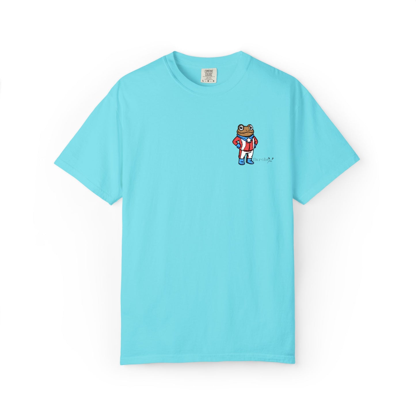 Puerto Rican Concho Embroidered Shirt . Boricua Pride T-Shirt . Concho Inspired Island Graphic Tee . Unisex Streetwear Top