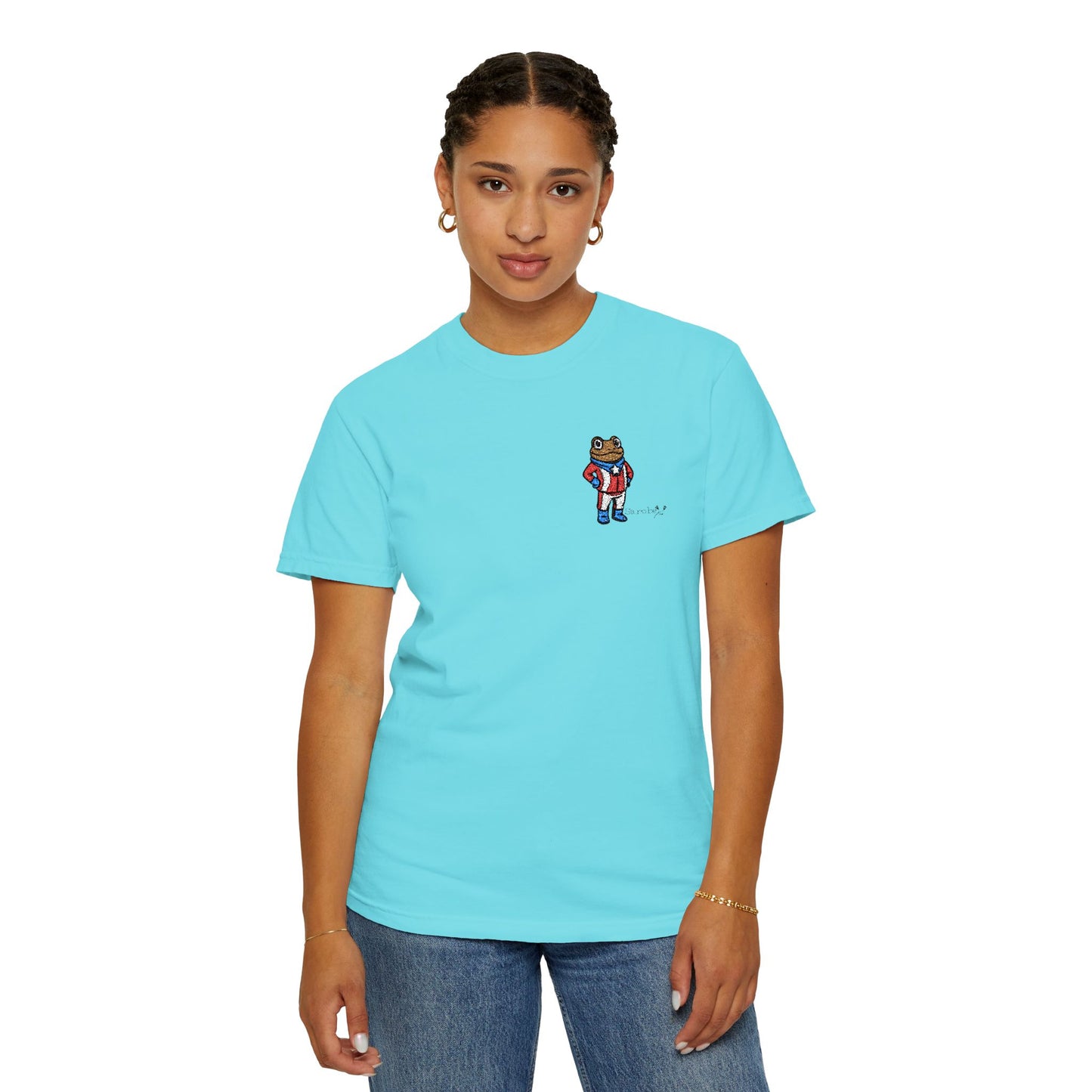 Puerto Rican Concho Embroidered Shirt . Boricua Pride T-Shirt . Concho Inspired Island Graphic Tee . Unisex Streetwear Top