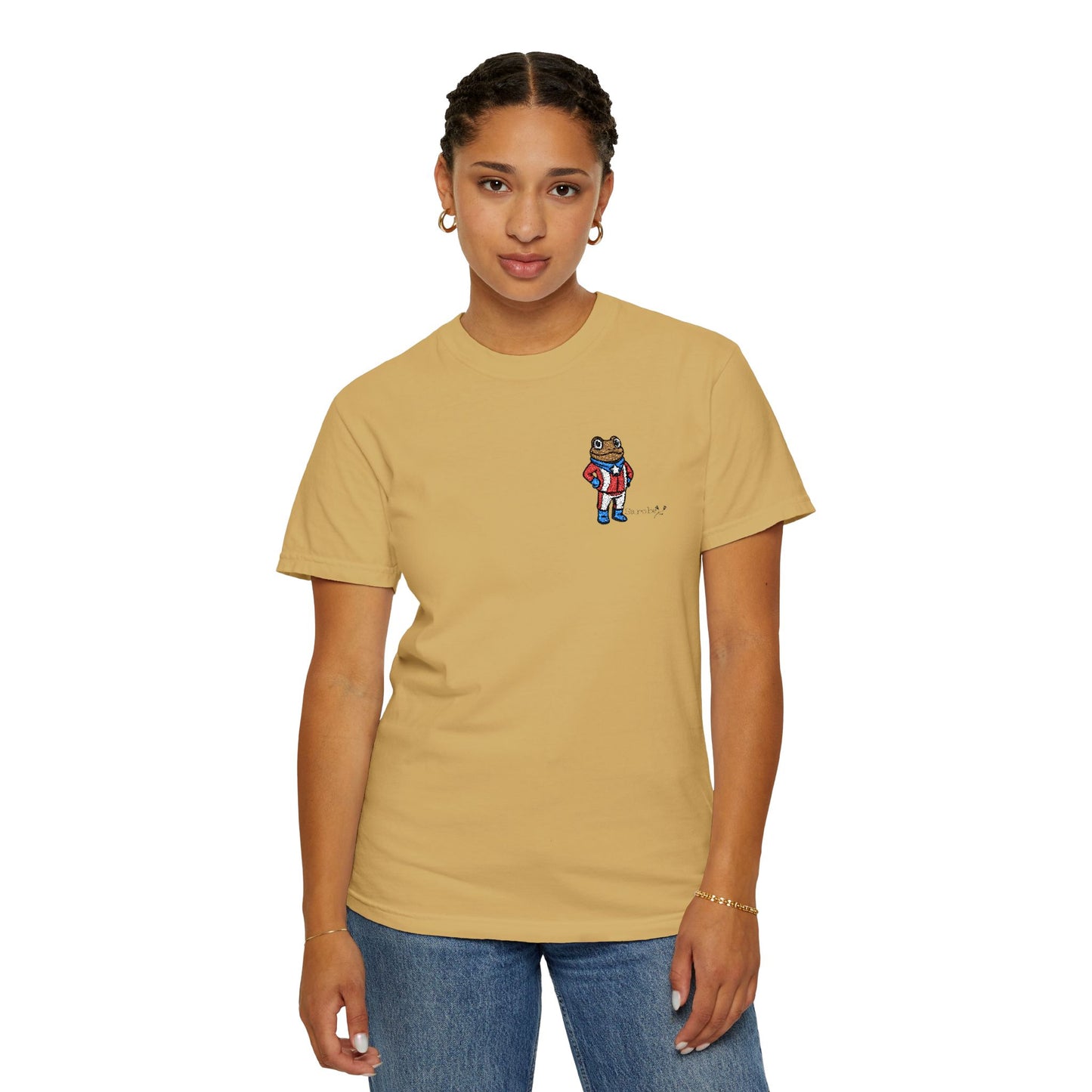 Puerto Rican Concho Embroidered Shirt . Boricua Pride T-Shirt . Concho Inspired Island Graphic Tee . Unisex Streetwear Top