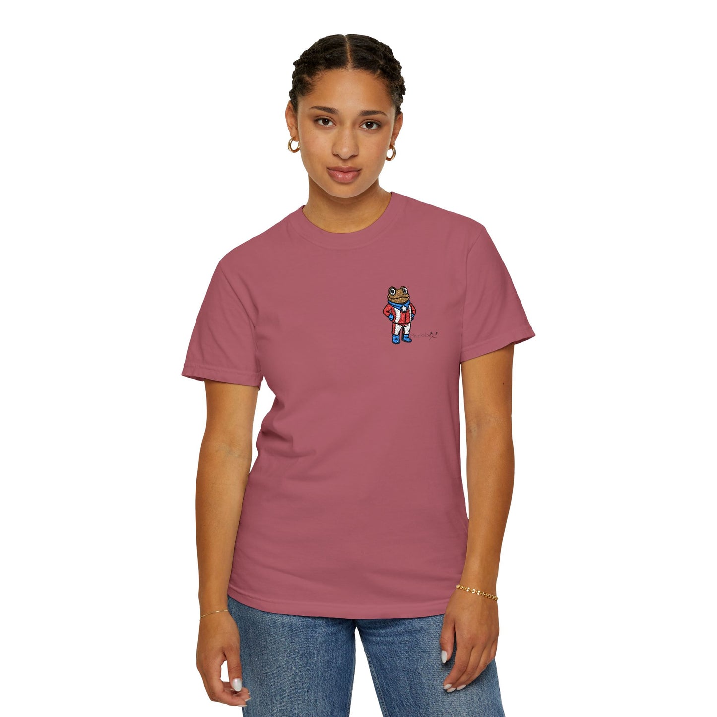 Puerto Rican Concho Embroidered Shirt . Boricua Pride T-Shirt . Concho Inspired Island Graphic Tee . Unisex Streetwear Top