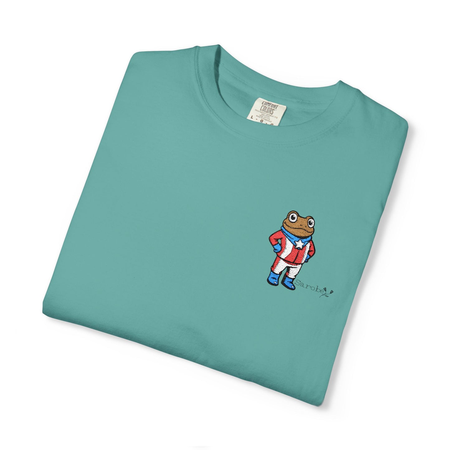 Puerto Rican Concho Embroidered Shirt . Boricua Pride T-Shirt . Concho Inspired Island Graphic Tee . Unisex Streetwear Top