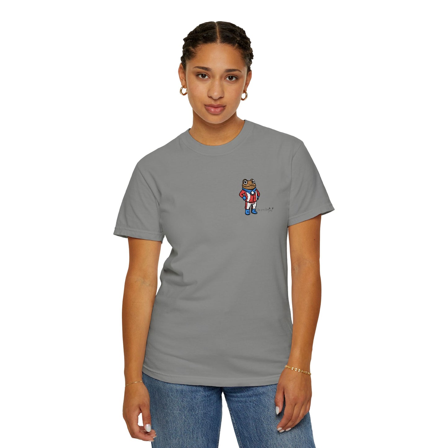 Puerto Rican Concho Embroidered Shirt . Boricua Pride T-Shirt . Concho Inspired Island Graphic Tee . Unisex Streetwear Top