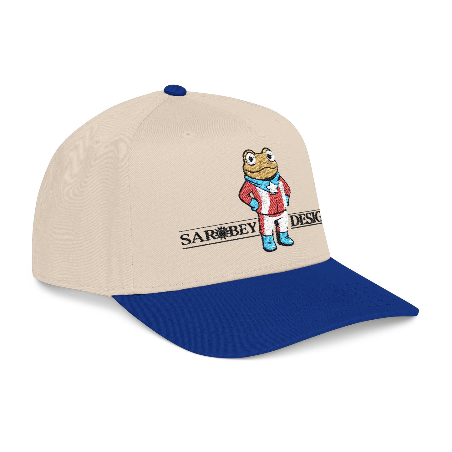 Puerto Rican Concho Hat . Boricua Embroidered Cap . Concho Inspired Baseball Hat . Patriotic Red White Blue Dad Cap