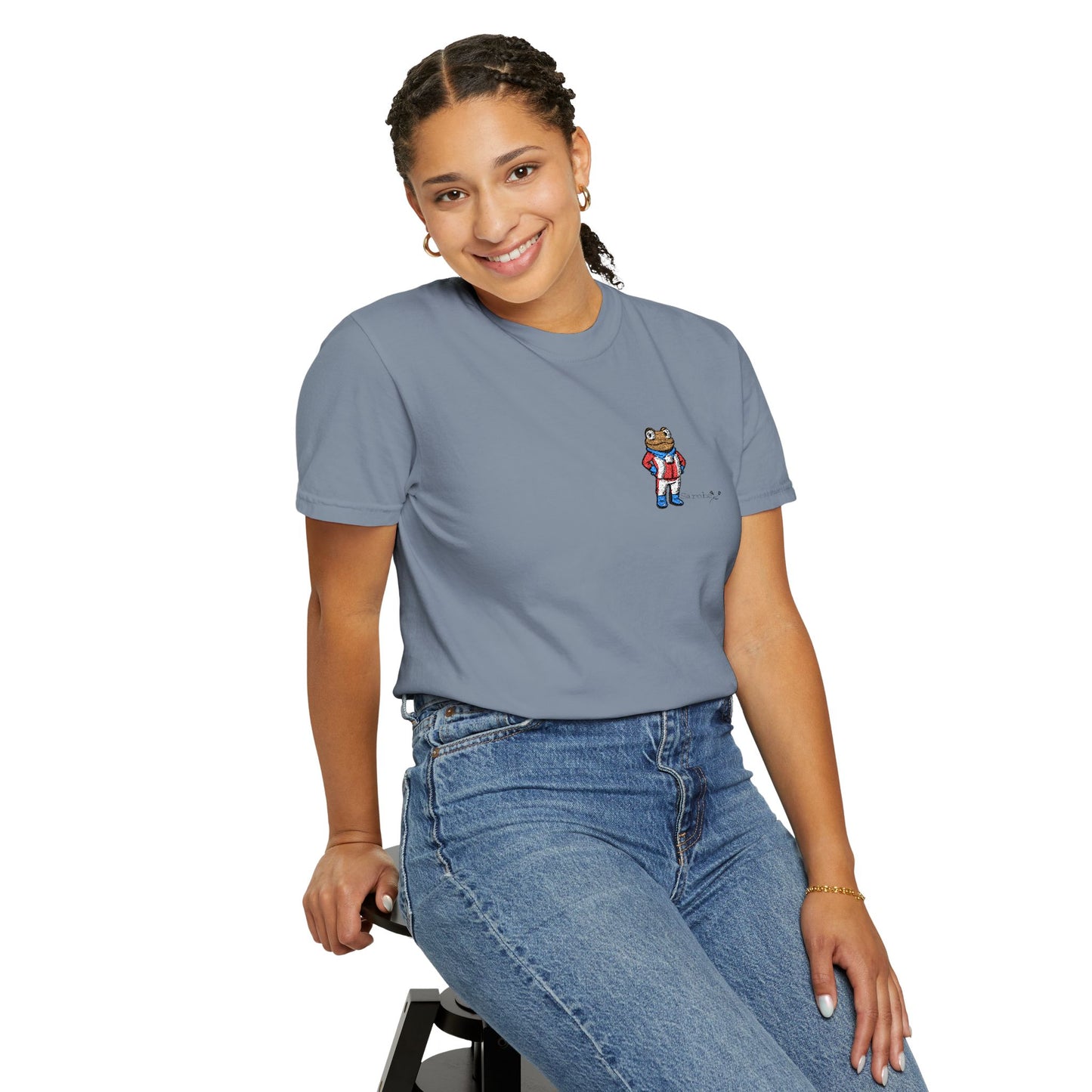 Puerto Rican Concho Embroidered Shirt . Boricua Pride T-Shirt . Concho Inspired Island Graphic Tee . Unisex Streetwear Top