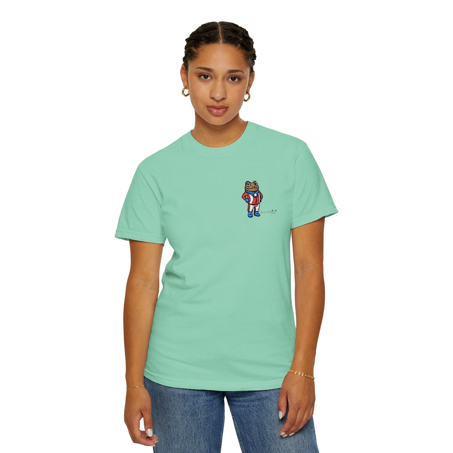 Puerto Rican Concho Embroidered Shirt . Boricua Pride T-Shirt . Concho Inspired Island Graphic Tee . Unisex Streetwear Top