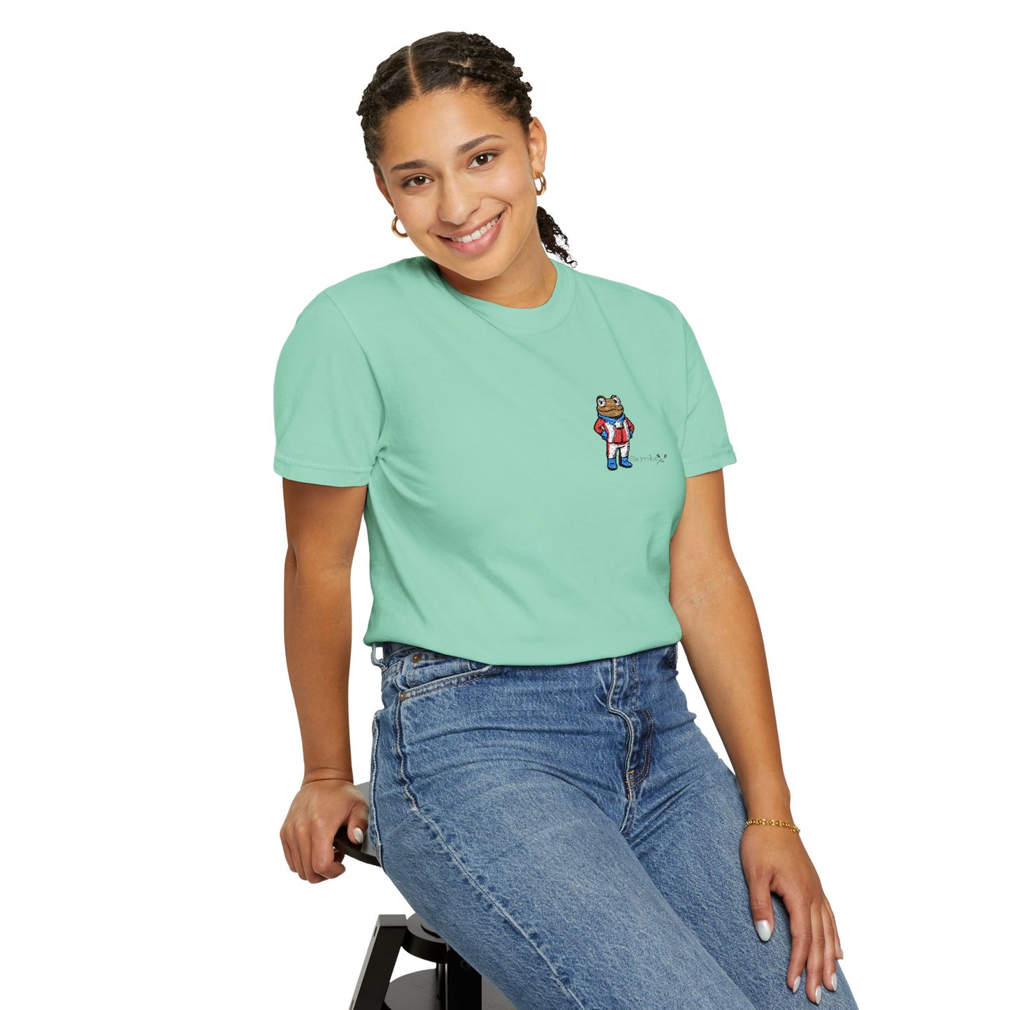 Puerto Rican Concho Embroidered Shirt . Boricua Pride T-Shirt . Concho Inspired Island Graphic Tee . Unisex Streetwear Top
