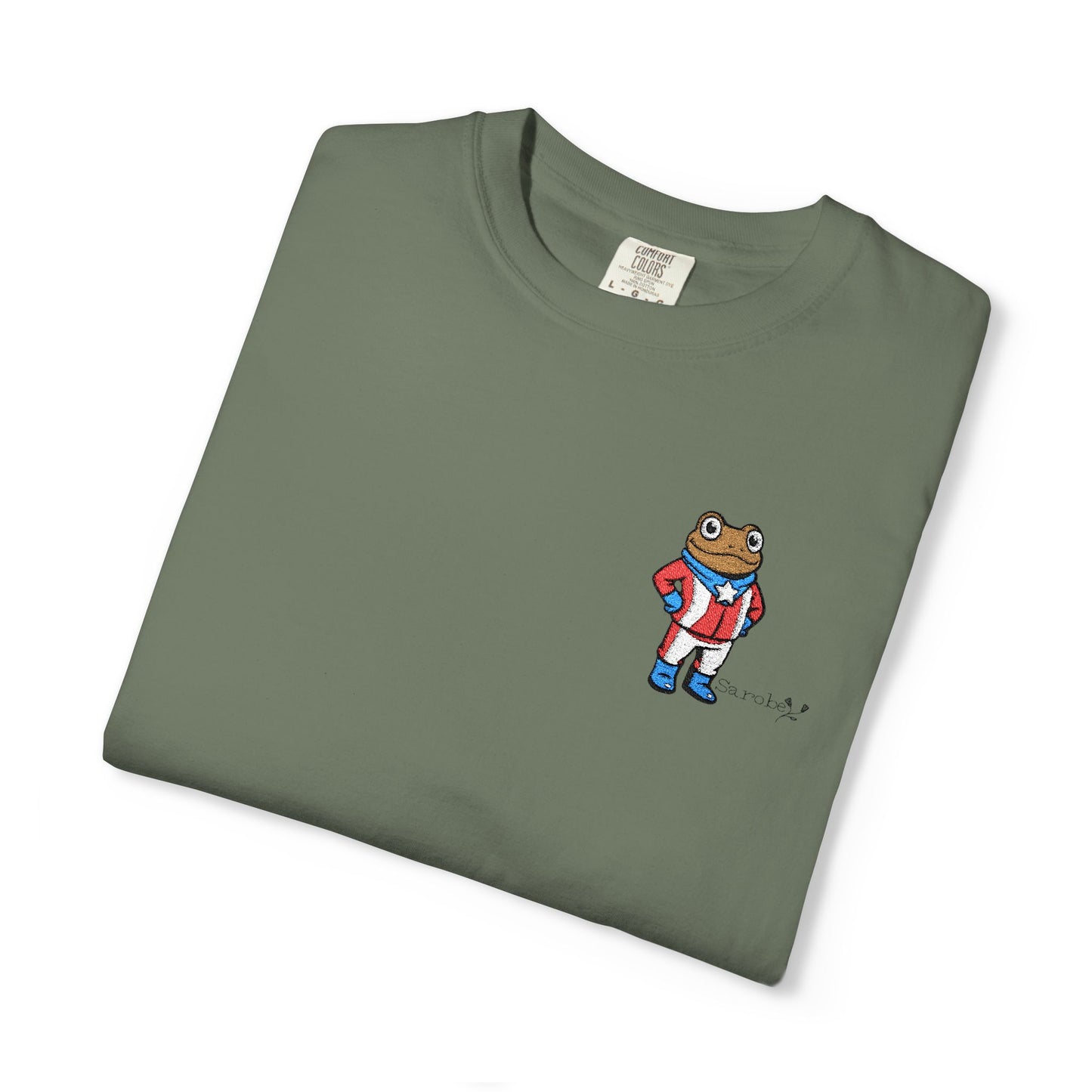 Puerto Rican Concho Embroidered Shirt . Boricua Pride T-Shirt . Concho Inspired Island Graphic Tee . Unisex Streetwear Top