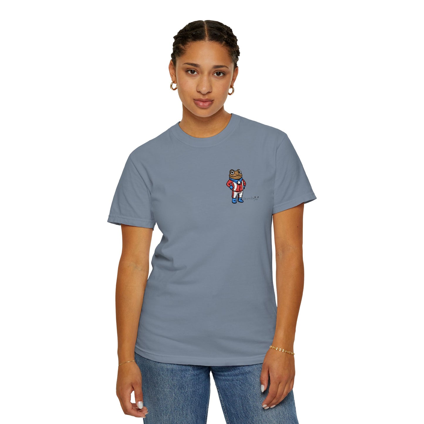 Puerto Rican Concho Embroidered Shirt . Boricua Pride T-Shirt . Concho Inspired Island Graphic Tee . Unisex Streetwear Top