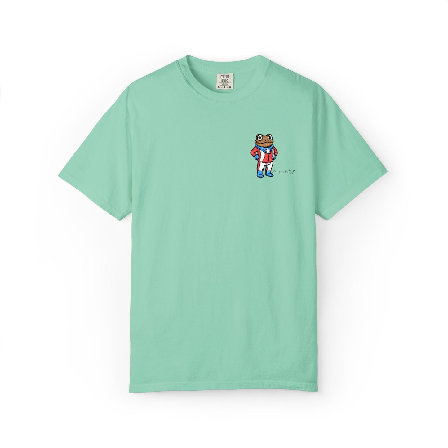 Puerto Rican Concho Embroidered Shirt . Boricua Pride T-Shirt . Concho Inspired Island Graphic Tee . Unisex Streetwear Top