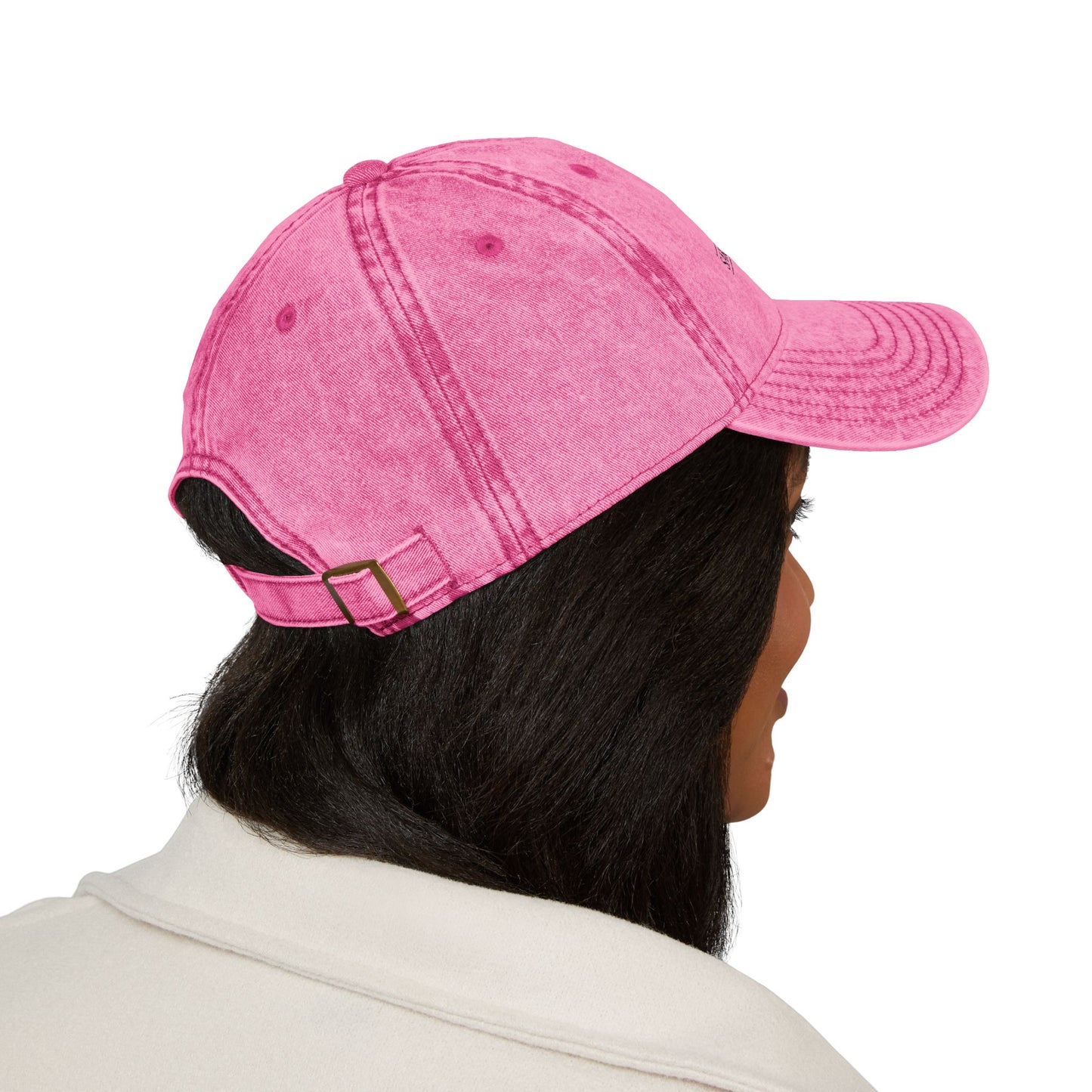 Vintage Puerto Rican Concho Hat . Boricua Embroidered Dad Cap . Washed Denim Style Baseball Cap . Island Pride Streetwear