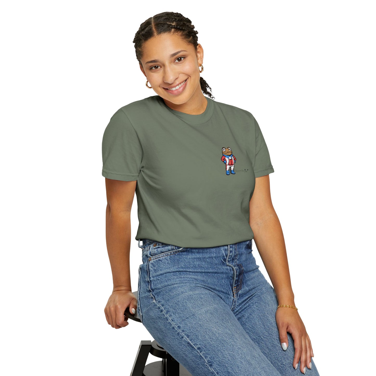 Puerto Rican Concho Embroidered Shirt . Boricua Pride T-Shirt . Concho Inspired Island Graphic Tee . Unisex Streetwear Top