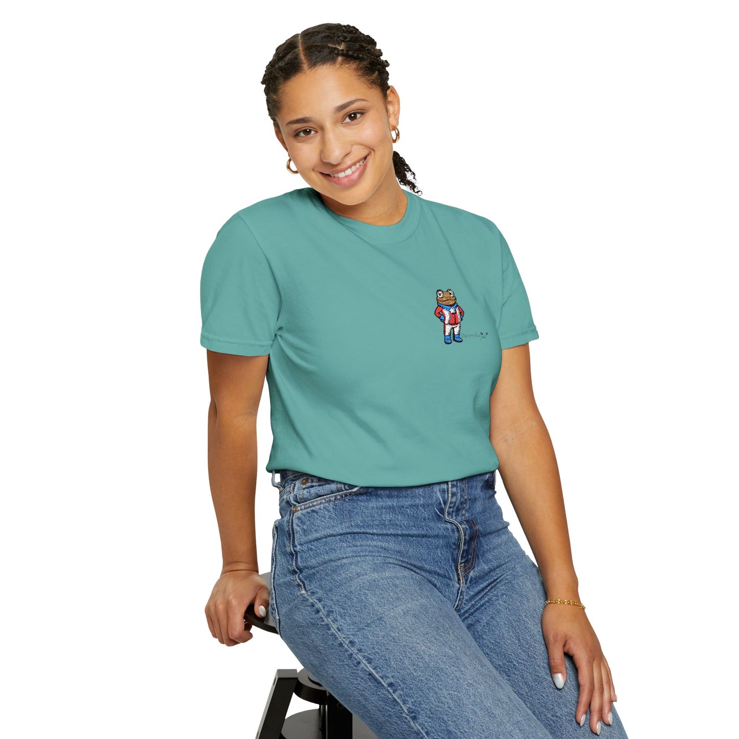 Puerto Rican Concho Embroidered Shirt . Boricua Pride T-Shirt . Concho Inspired Island Graphic Tee . Unisex Streetwear Top