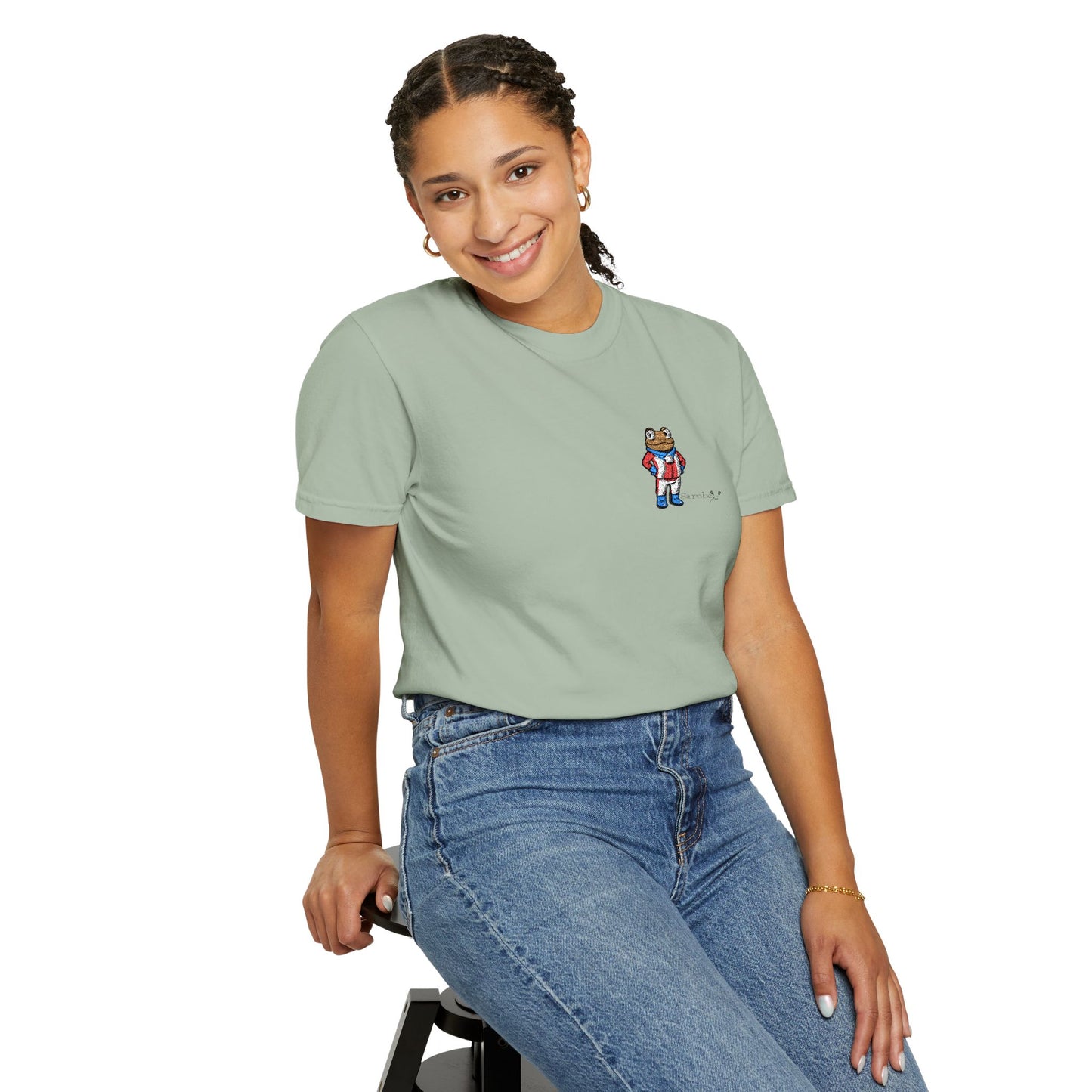 Puerto Rican Concho Embroidered Shirt . Boricua Pride T-Shirt . Concho Inspired Island Graphic Tee . Unisex Streetwear Top