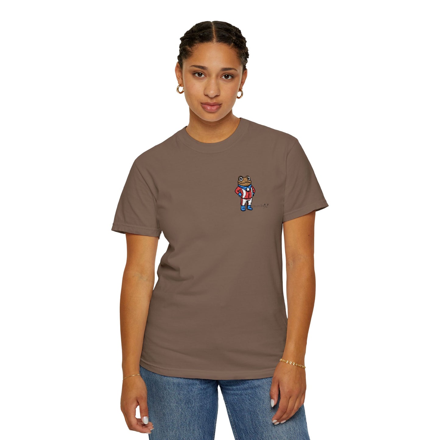 Puerto Rican Concho Embroidered Shirt . Boricua Pride T-Shirt . Concho Inspired Island Graphic Tee . Unisex Streetwear Top