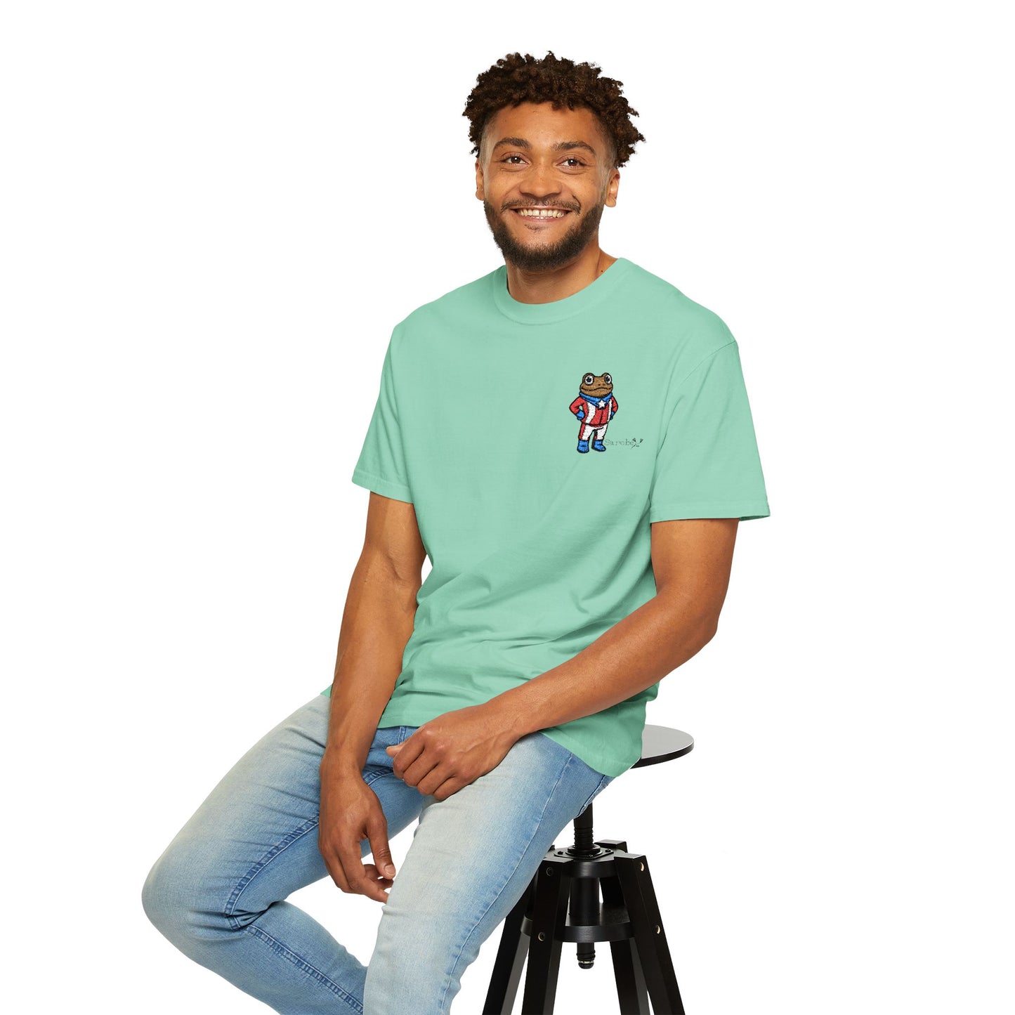 Puerto Rican Concho Embroidered Shirt . Boricua Pride T-Shirt . Concho Inspired Island Graphic Tee . Unisex Streetwear Top