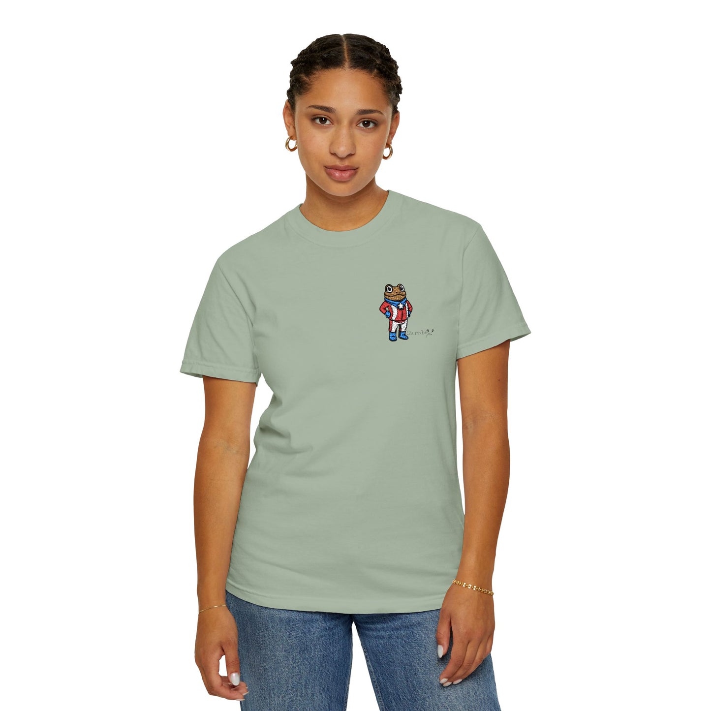 Puerto Rican Concho Embroidered Shirt . Boricua Pride T-Shirt . Concho Inspired Island Graphic Tee . Unisex Streetwear Top