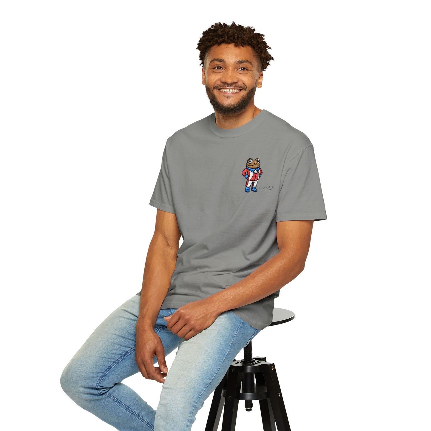 Puerto Rican Concho Embroidered Shirt . Boricua Pride T-Shirt . Concho Inspired Island Graphic Tee . Unisex Streetwear Top