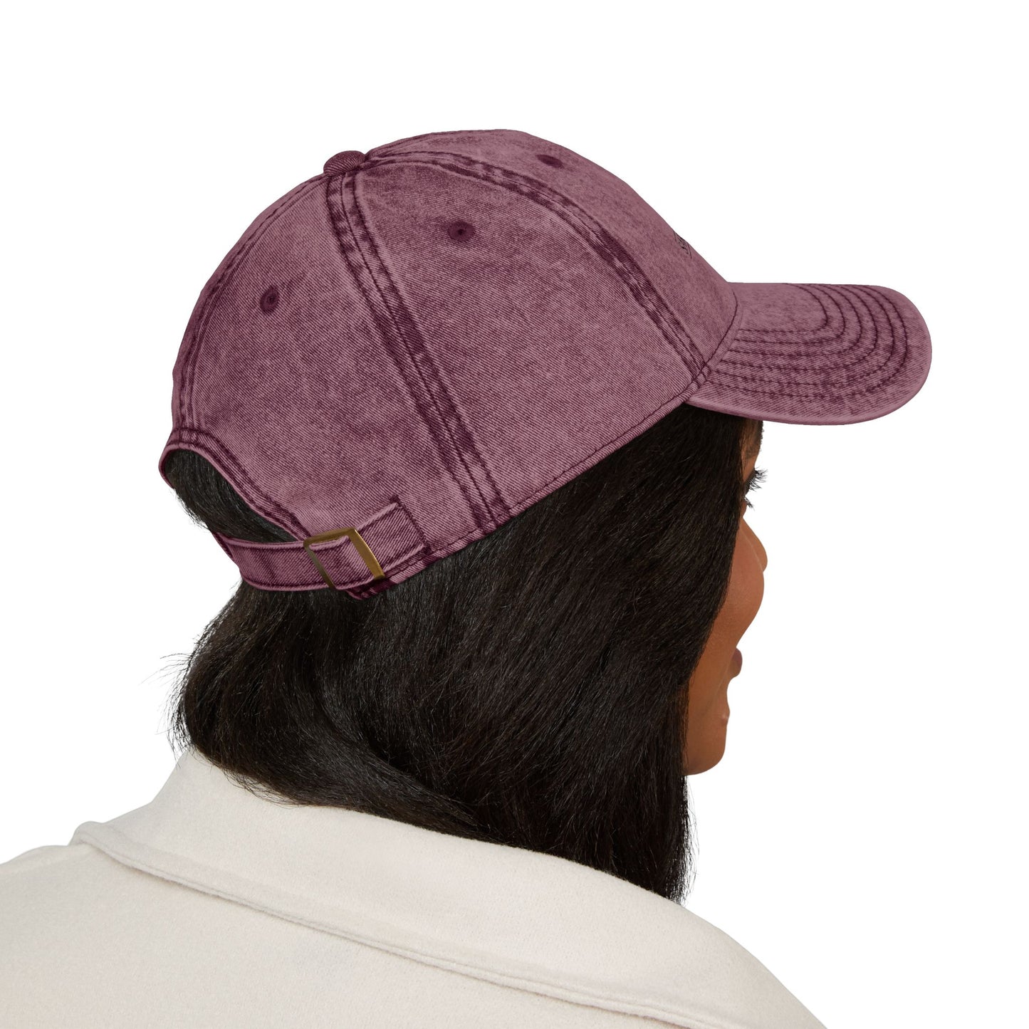Vintage Puerto Rican Concho Hat . Boricua Embroidered Dad Cap . Washed Denim Style Baseball Cap . Island Pride Streetwear