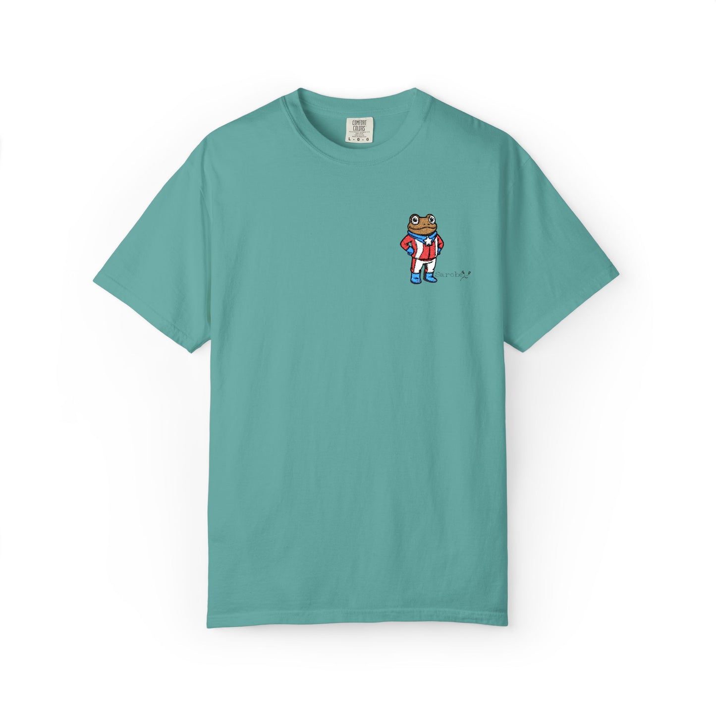 Puerto Rican Concho Embroidered Shirt . Boricua Pride T-Shirt . Concho Inspired Island Graphic Tee . Unisex Streetwear Top