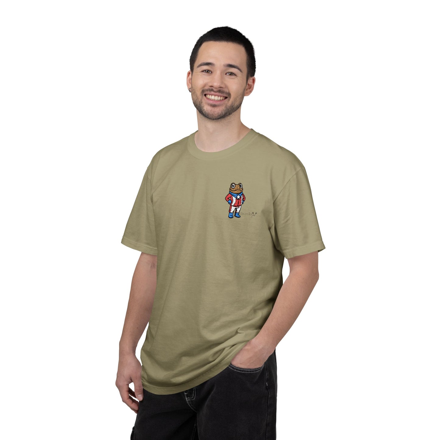Puerto Rican Concho Embroidered Shirt . Boricua Pride T-Shirt . Concho Inspired Island Graphic Tee . Unisex Streetwear Top