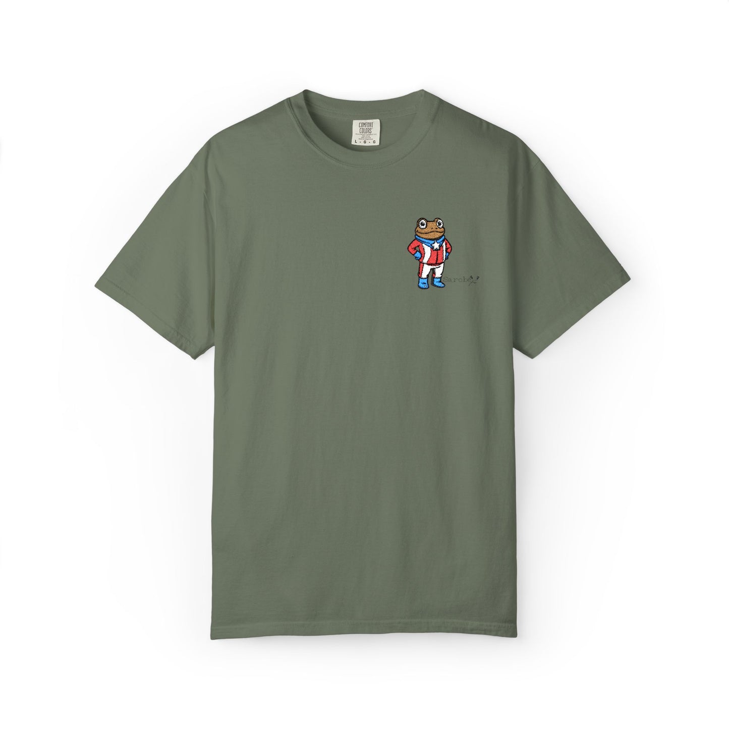Puerto Rican Concho Embroidered Shirt . Boricua Pride T-Shirt . Concho Inspired Island Graphic Tee . Unisex Streetwear Top