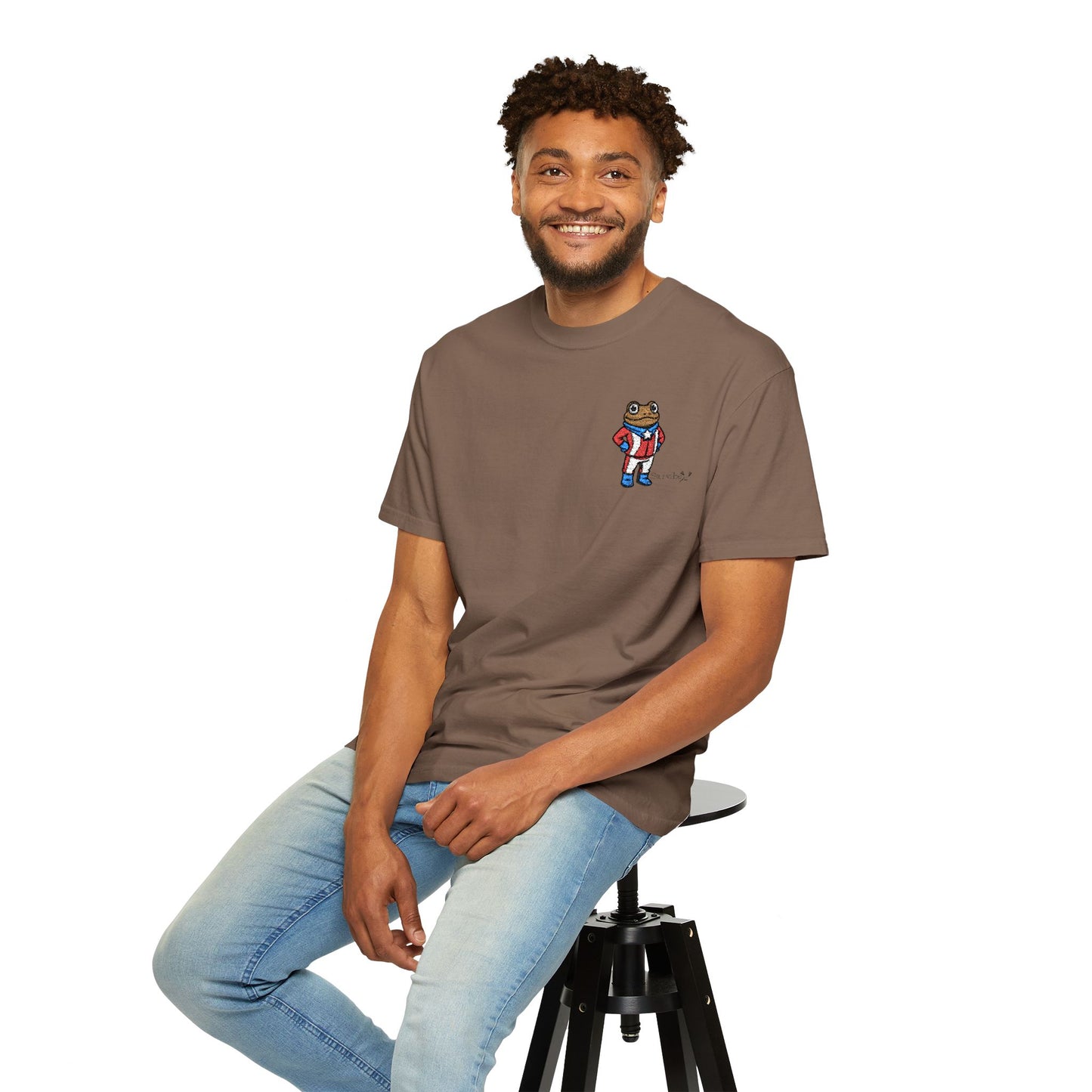 Puerto Rican Concho Embroidered Shirt . Boricua Pride T-Shirt . Concho Inspired Island Graphic Tee . Unisex Streetwear Top