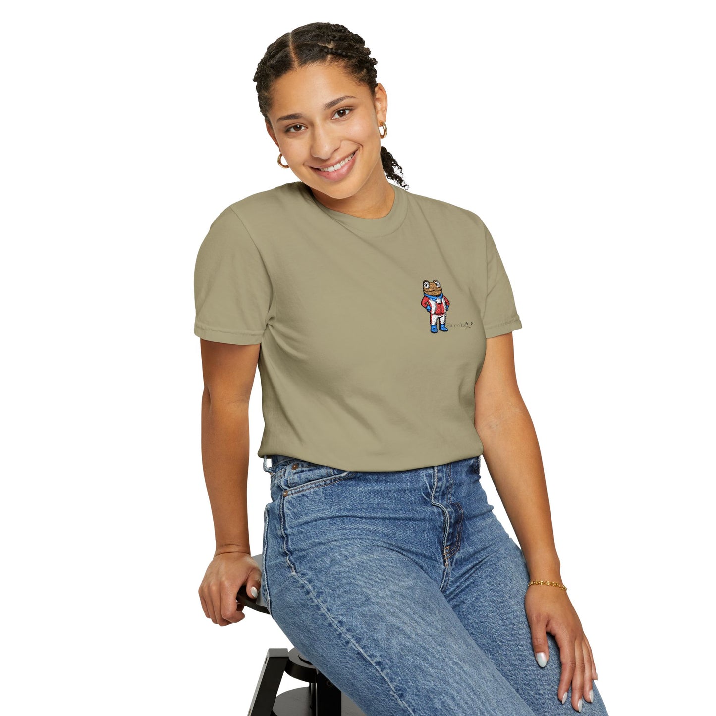 Puerto Rican Concho Embroidered Shirt . Boricua Pride T-Shirt . Concho Inspired Island Graphic Tee . Unisex Streetwear Top