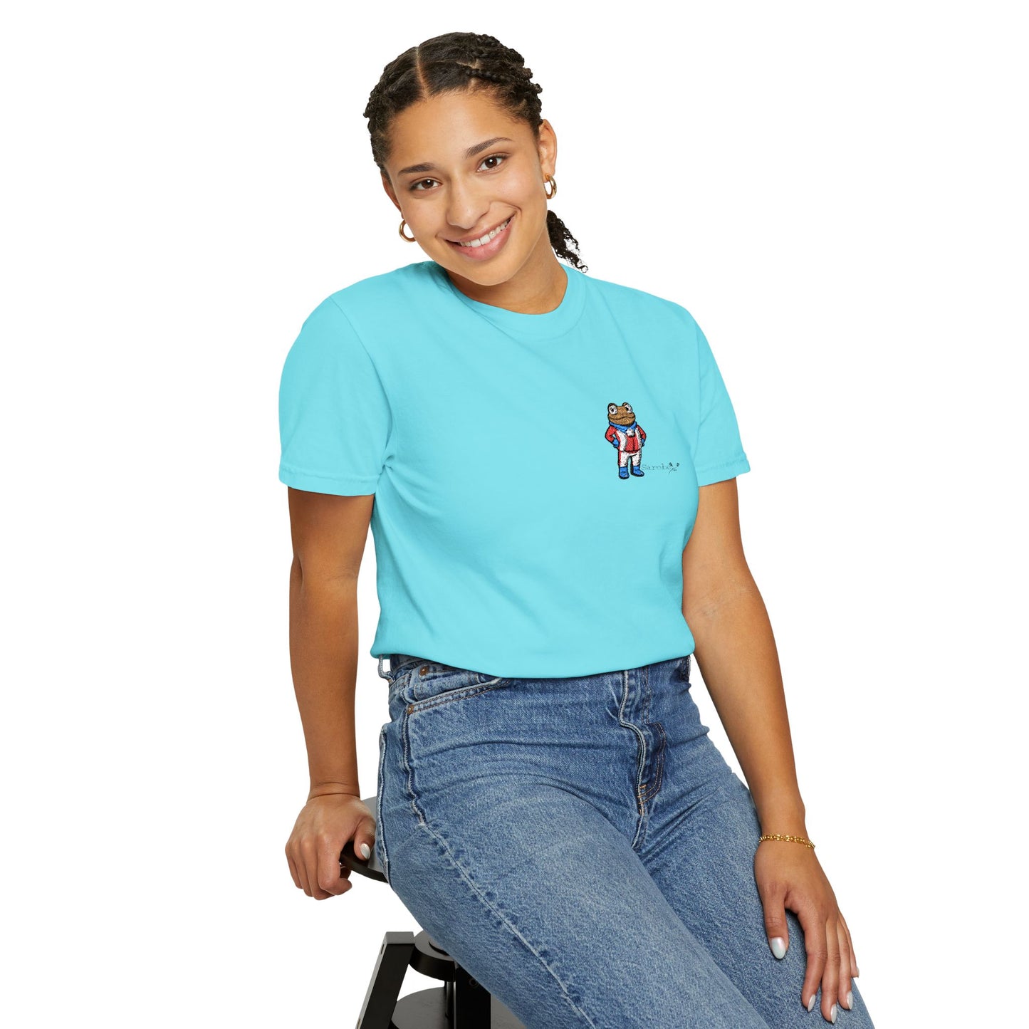 Puerto Rican Concho Embroidered Shirt . Boricua Pride T-Shirt . Concho Inspired Island Graphic Tee . Unisex Streetwear Top