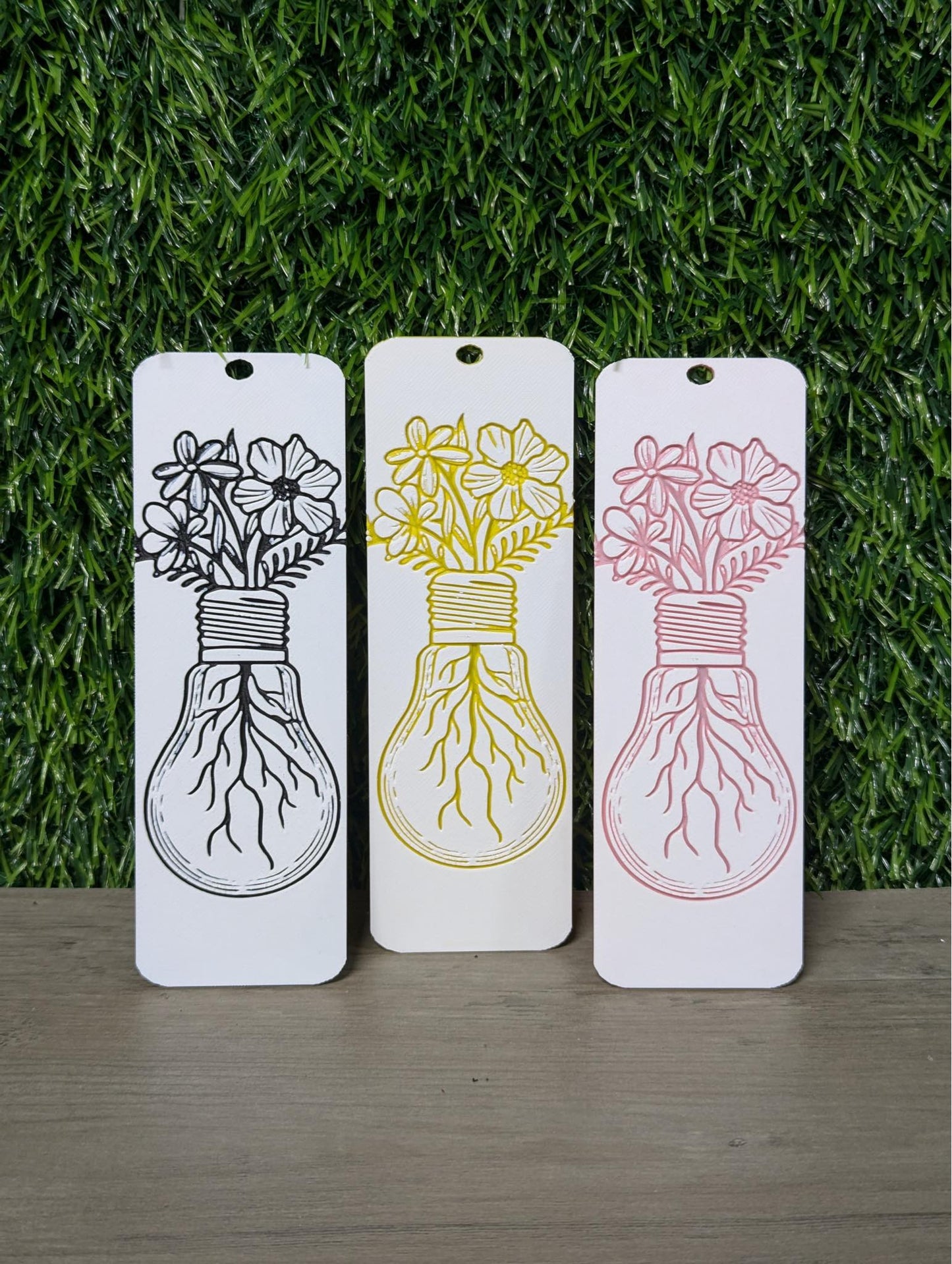 Light Bulbs Bookmark
