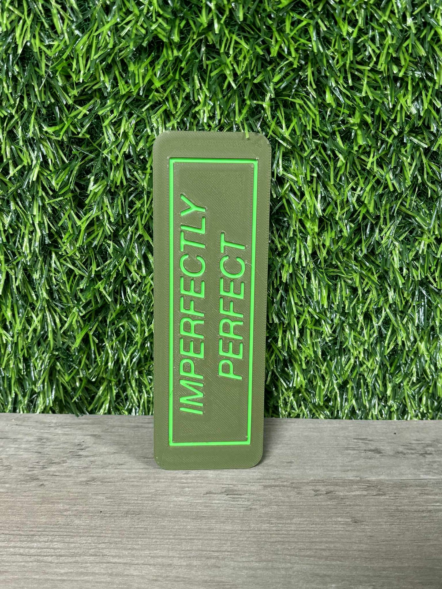 Imperfectly Imperfect Bookmark