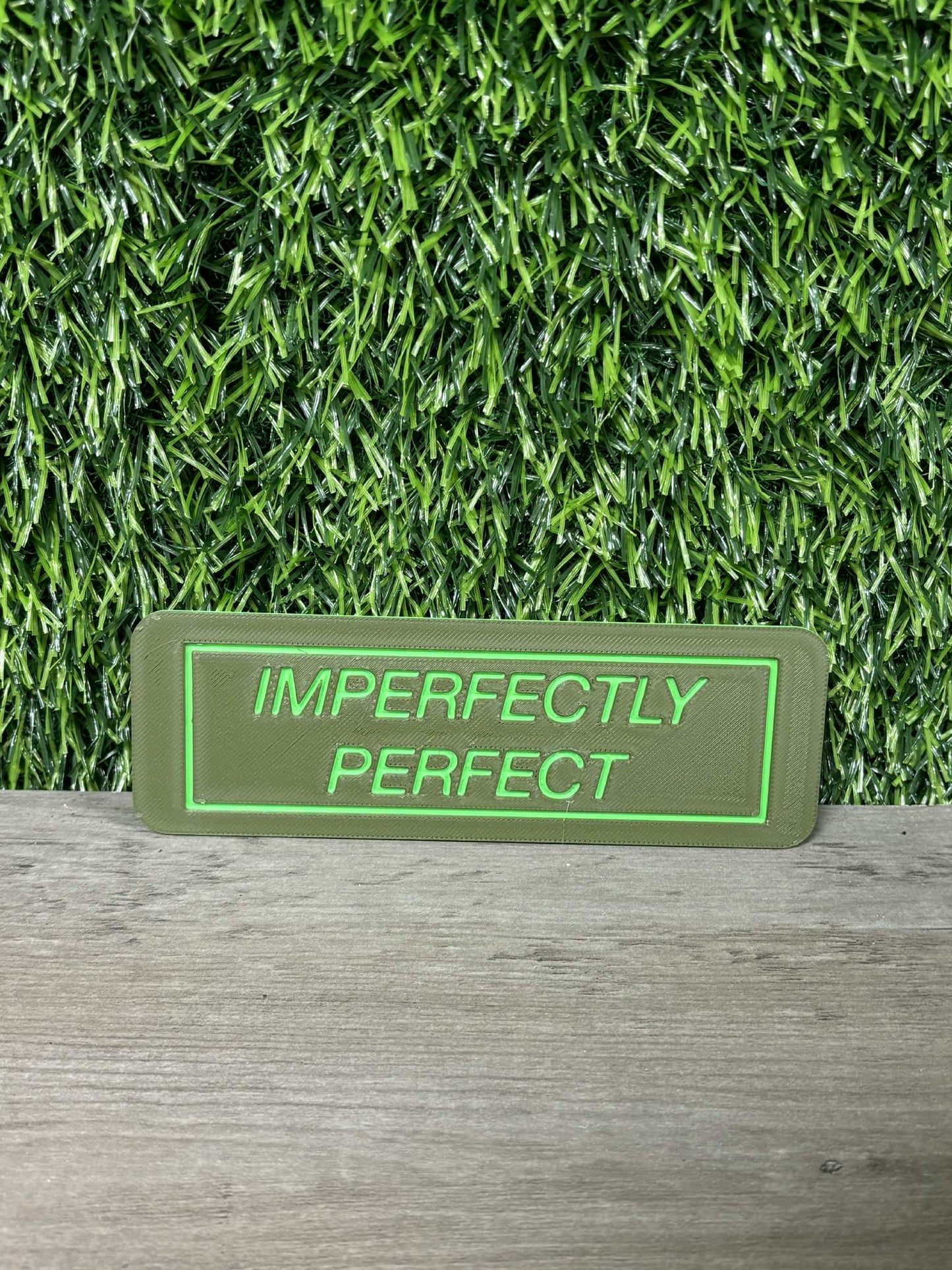 Imperfectly Imperfect Bookmark