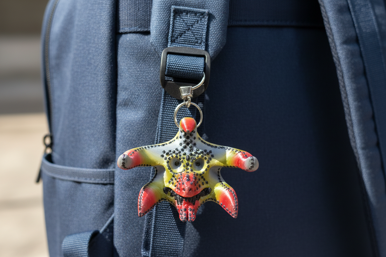 Vejigante Keychain